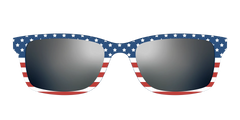 The Polarized Stars & Stripes Sun Top
