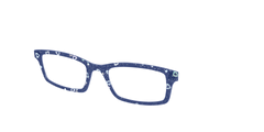 The Denim Heart Glitter Crystal