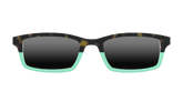 The Polarized Matcha Split Sun Top