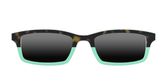 The Polarized Matcha Split Sun Top