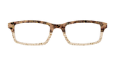 The Khaki Tortoise Crystal Split with Gold Flakes