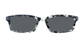 The Polarized Zebra Pearl Split Sun Top