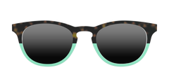 The Polarized Matcha Split Sun Top