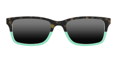 The Polarized Matcha Split Sun Top