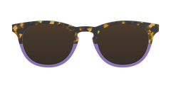 The Polarized Lavender Tortoise Split Sun Top