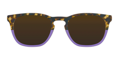 The Polarized Lavender Tortoise Split Sun Top