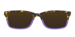 The Polarized Lavender Tortoise Split Sun Top