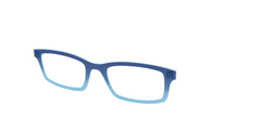The Indigo to Sky Blue Gradient Crystal