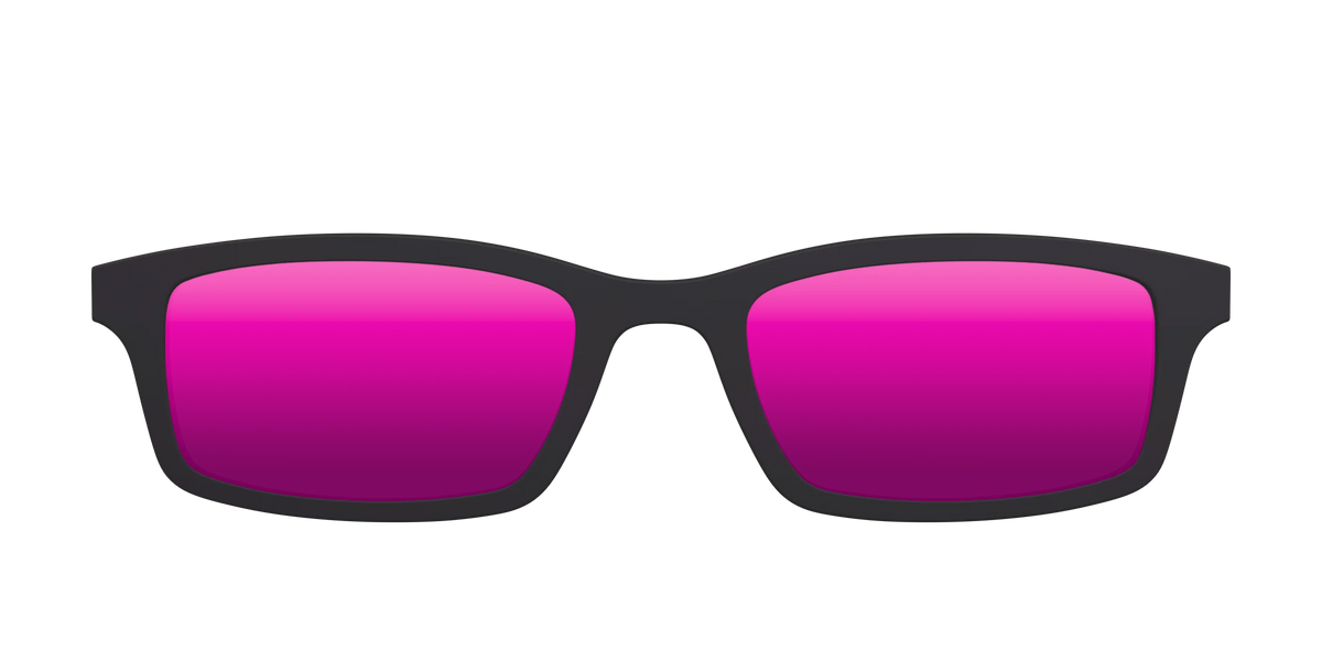 The Polarized Pink Reflective Sun Top