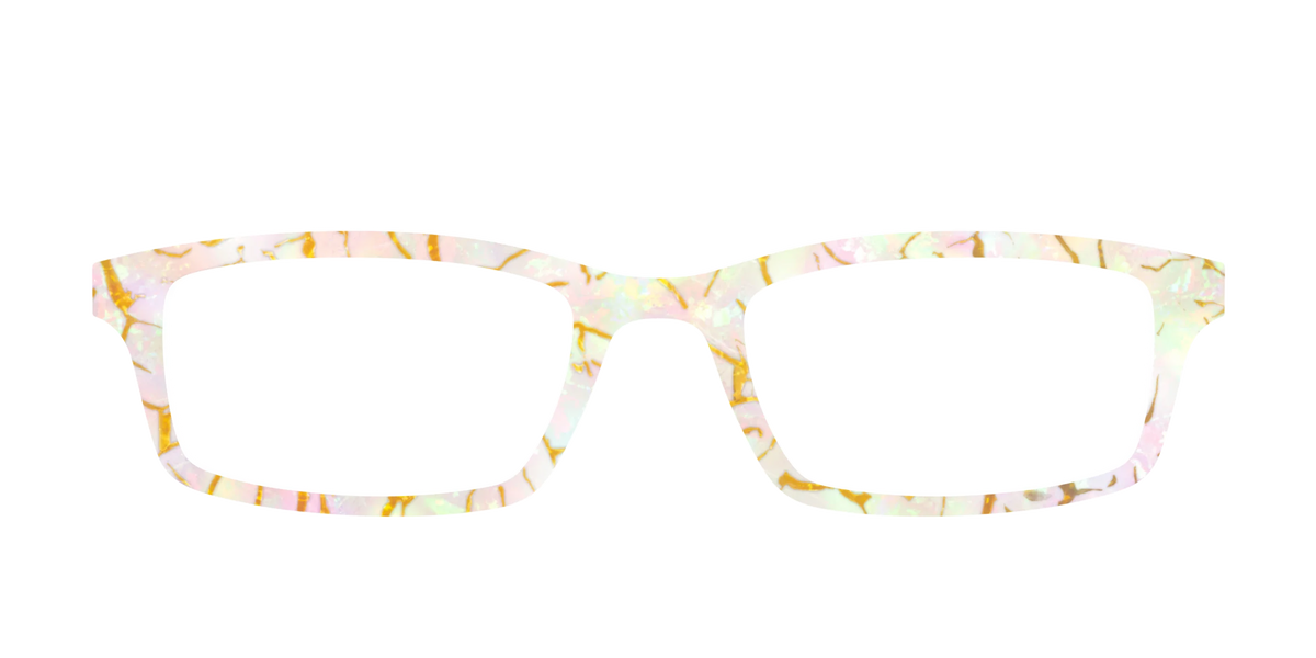The Opalescent Pearl with Gold Streaks